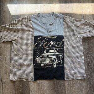 Ford Graphic Patchwork Shirt